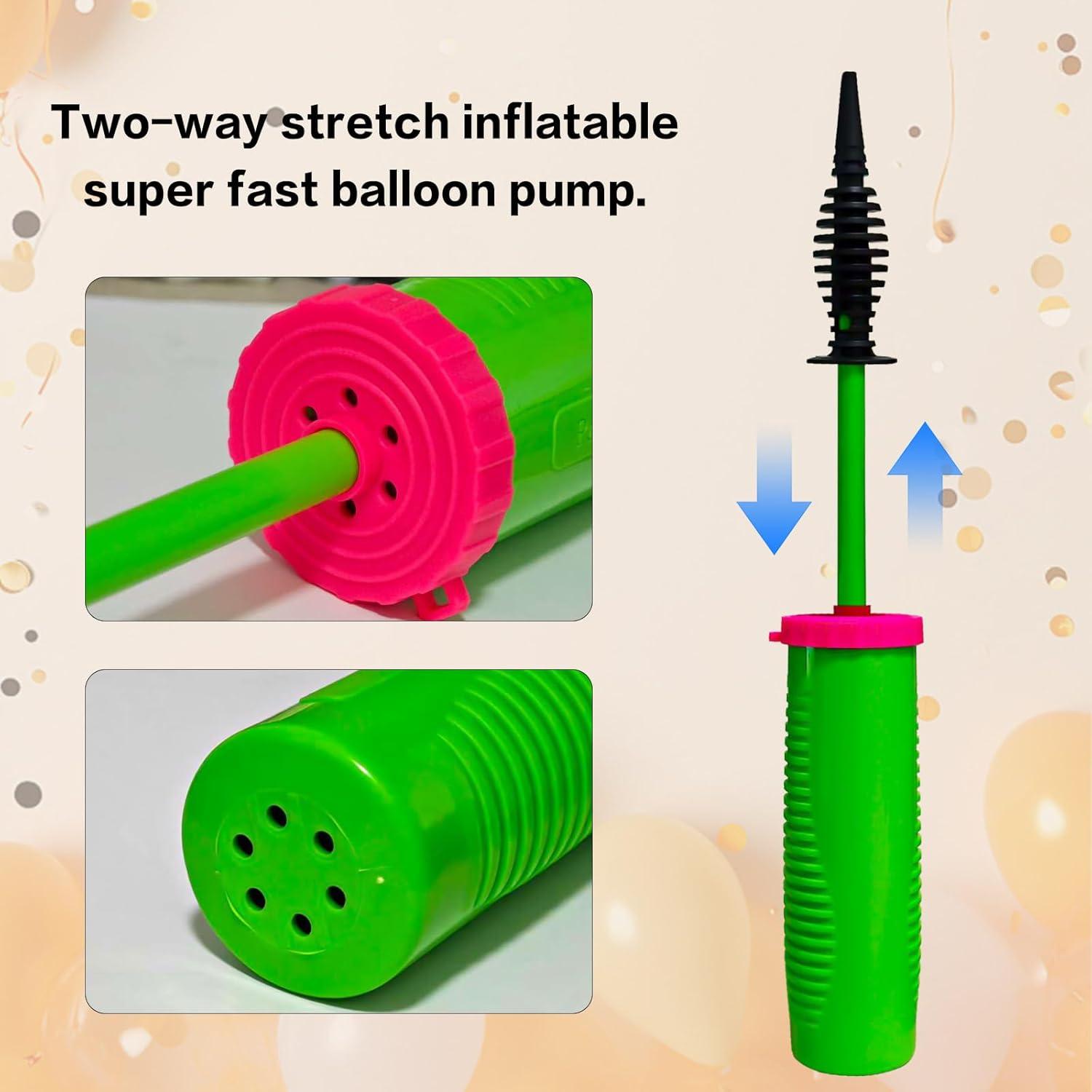 Bomba de Globo de Mano Doilomand GreenPump2 - 2 Pack Doble Acción