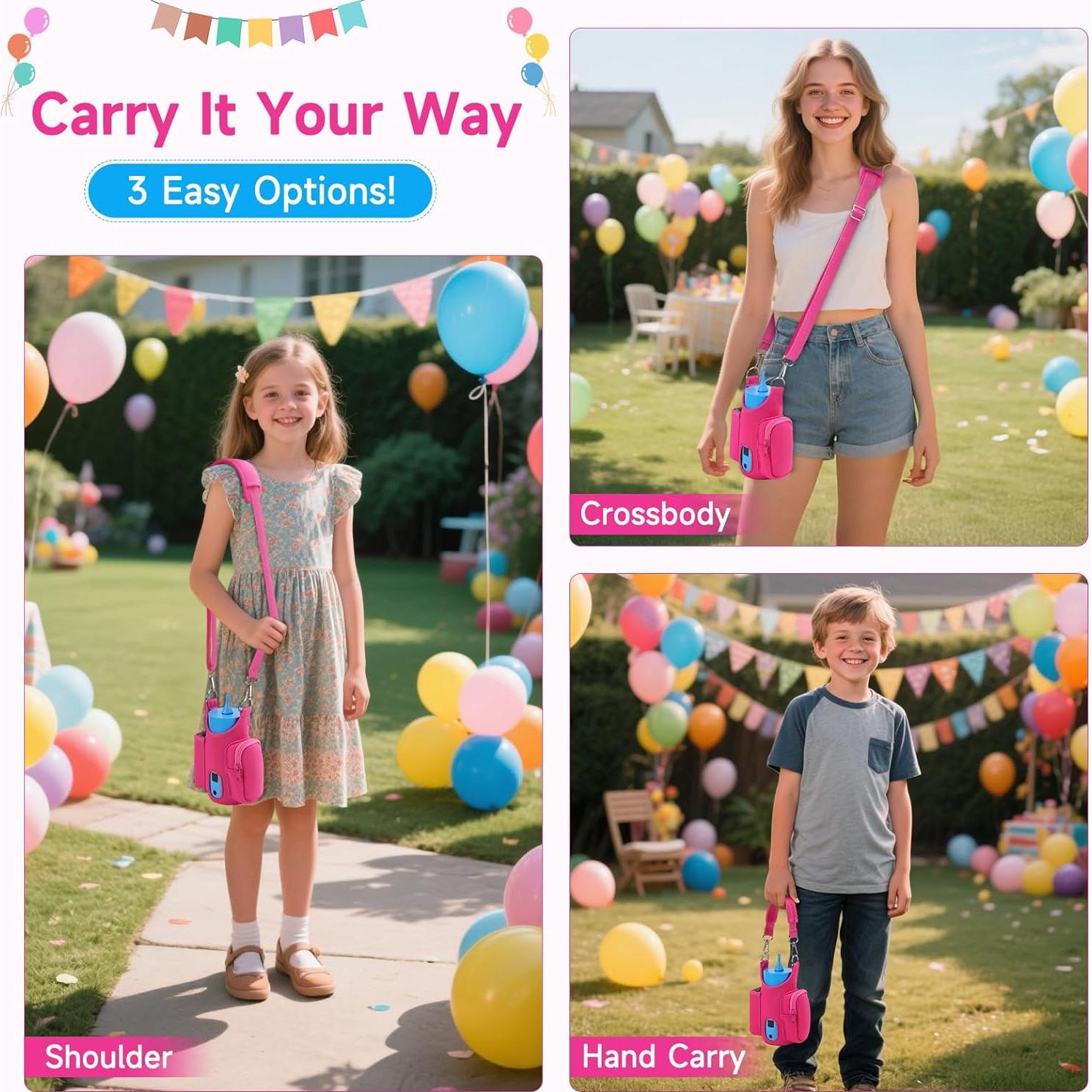 Bomba de Globo Eléctrica Recargable Zalirium - Portátil y Rápida