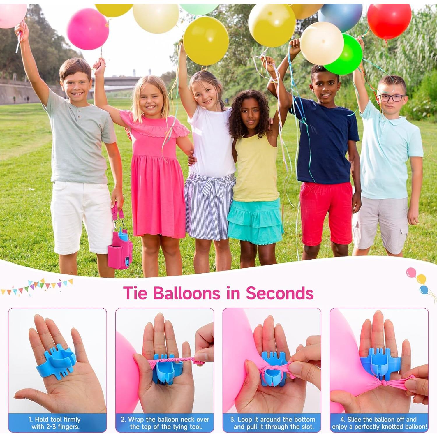 Bomba de Globo Eléctrica Recargable Zalirium - Portátil y Rápida