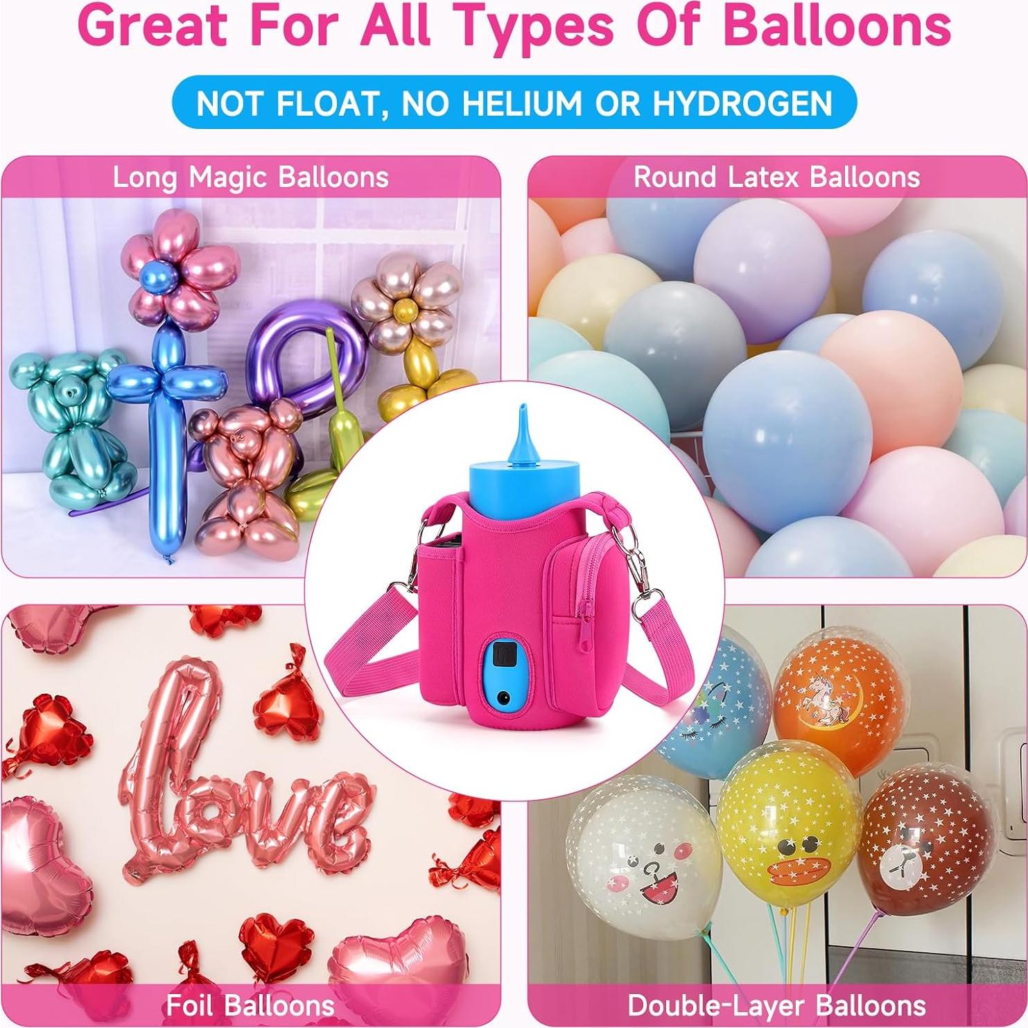 Bomba de Globo Eléctrica Recargable Zalirium - Portátil y Rápida