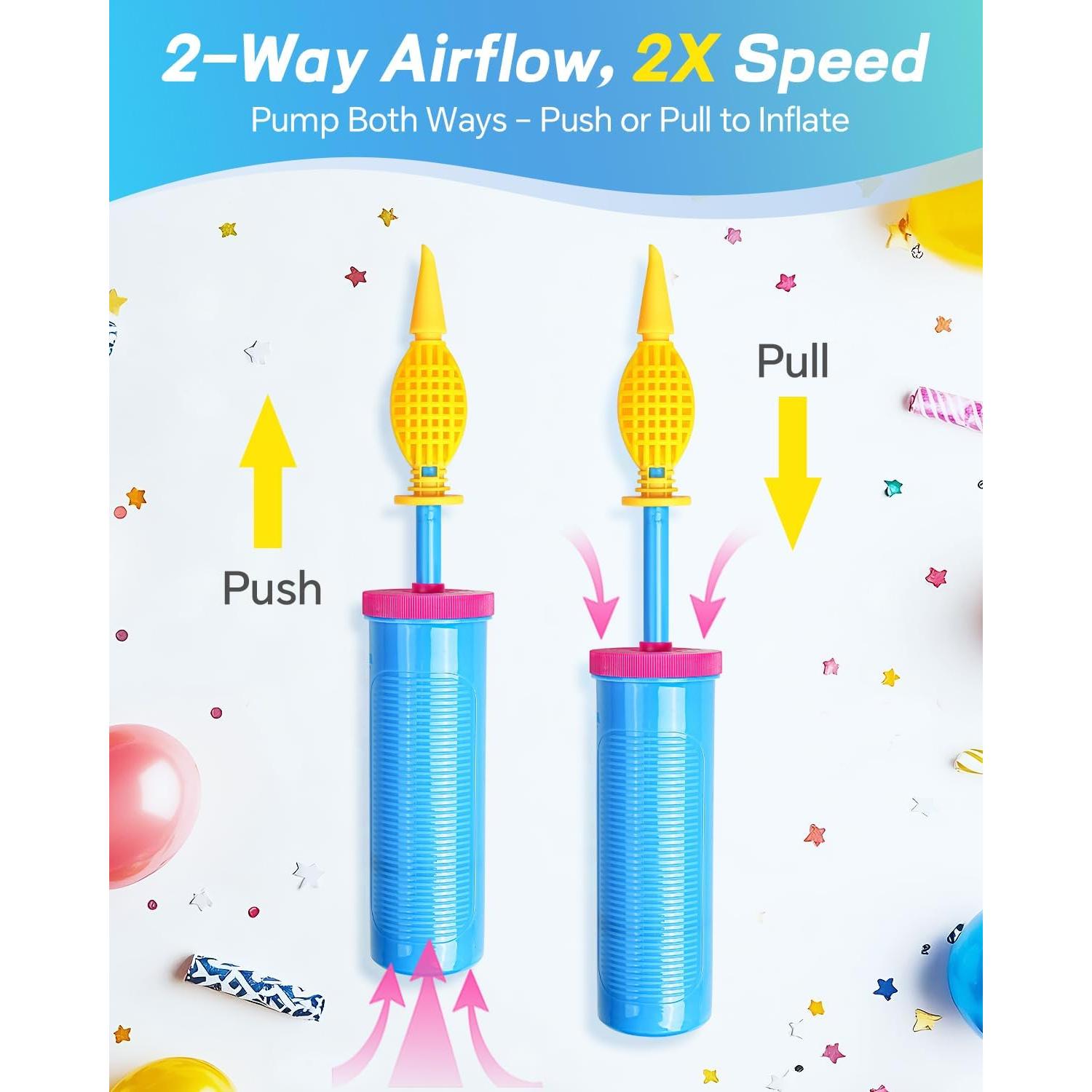 Bomba de globo manual STAWINK, inflador de alta eficiencia