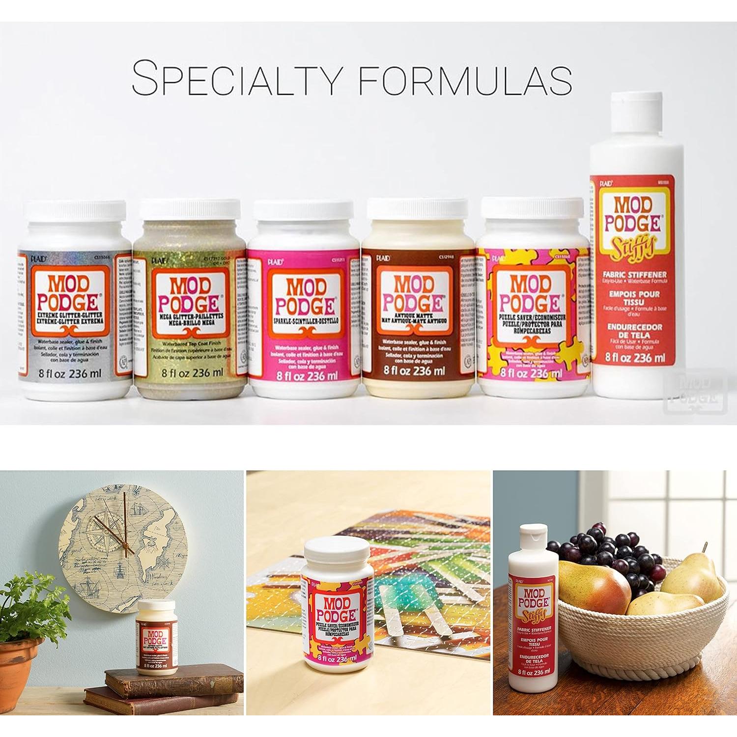 Mod Podge Puzzle Saver 236ml Blanco - Pegamento Multiusos