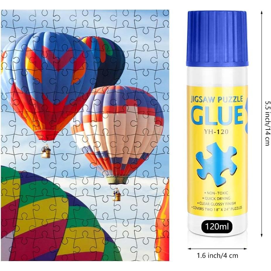 Pegamento para Rompecabezas AUAUY 120ml PVA Secado Rápido