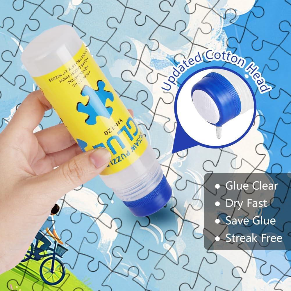 Pegamento para Rompecabezas AUAUY 120ml PVA Secado Rápido
