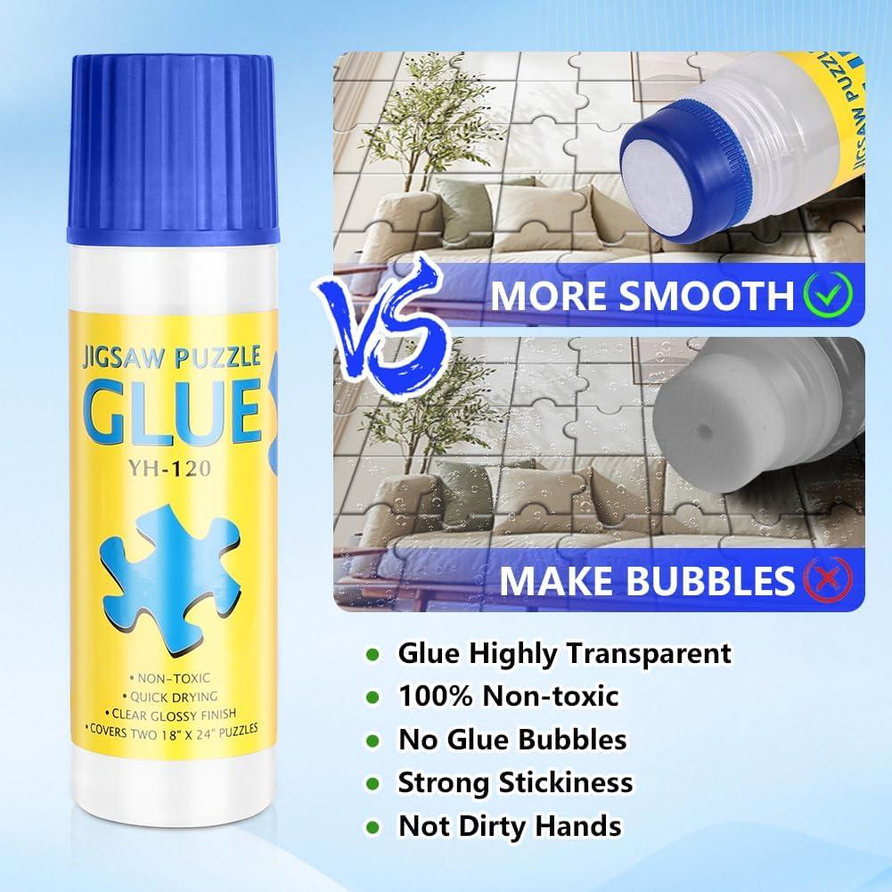 Pegamento para Rompecabezas AUAUY 120ml PVA Secado Rápido