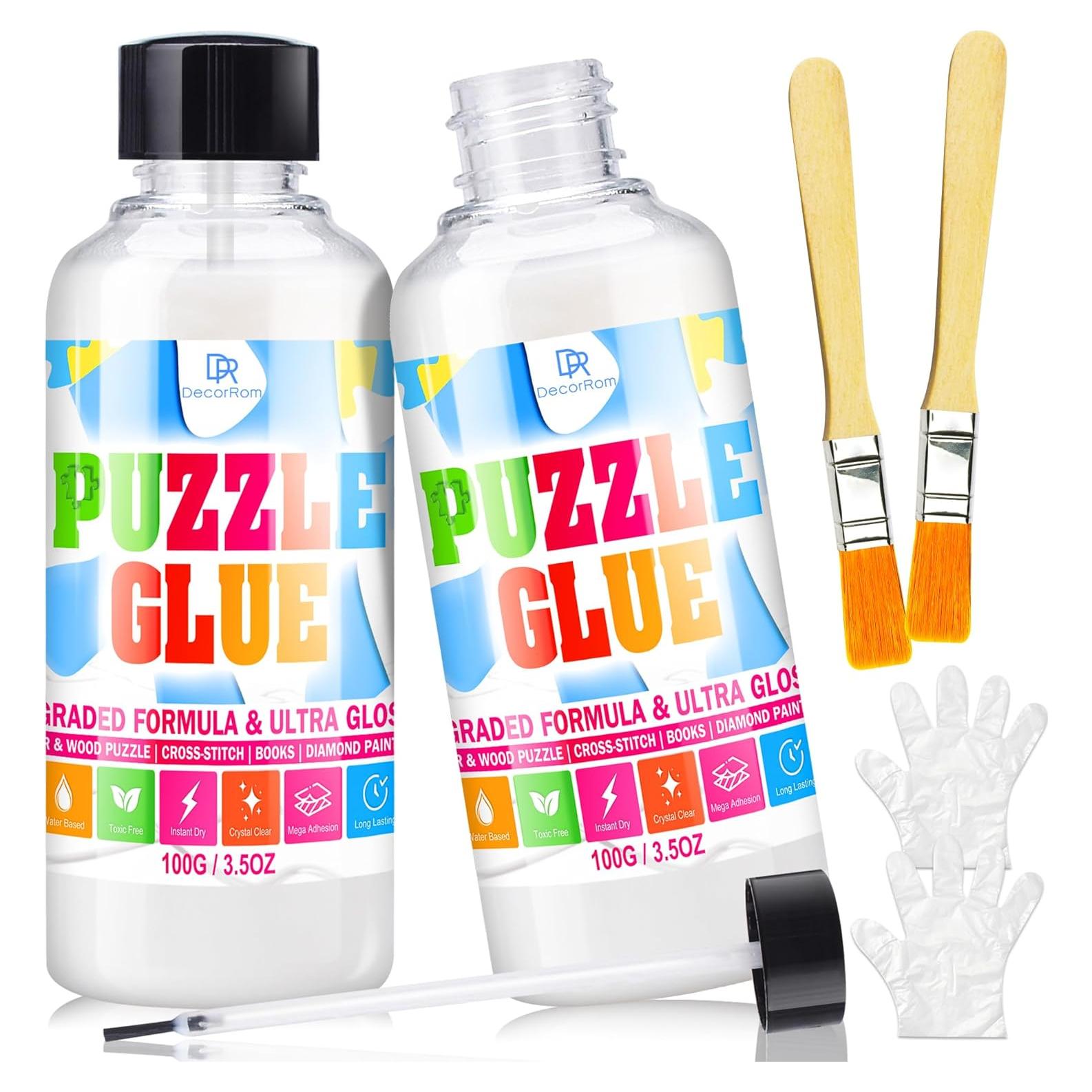 Pegamento para Rompecabezas DecorRom 200ml Secado Rápido