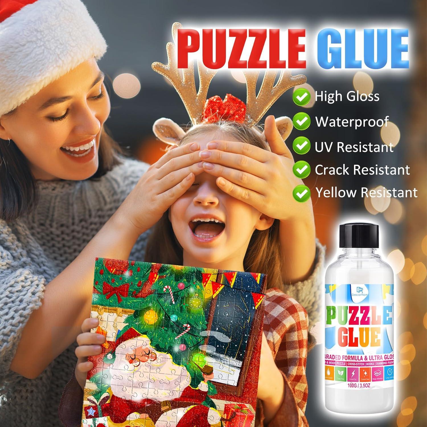 Pegamento para Rompecabezas DecorRom 200ml Secado Rápido