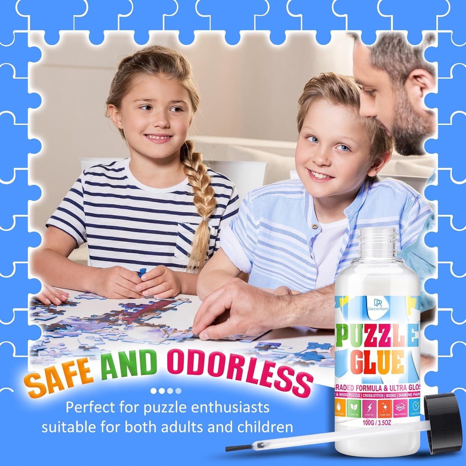 Pegamento para Rompecabezas DecorRom 200ml Secado Rápido