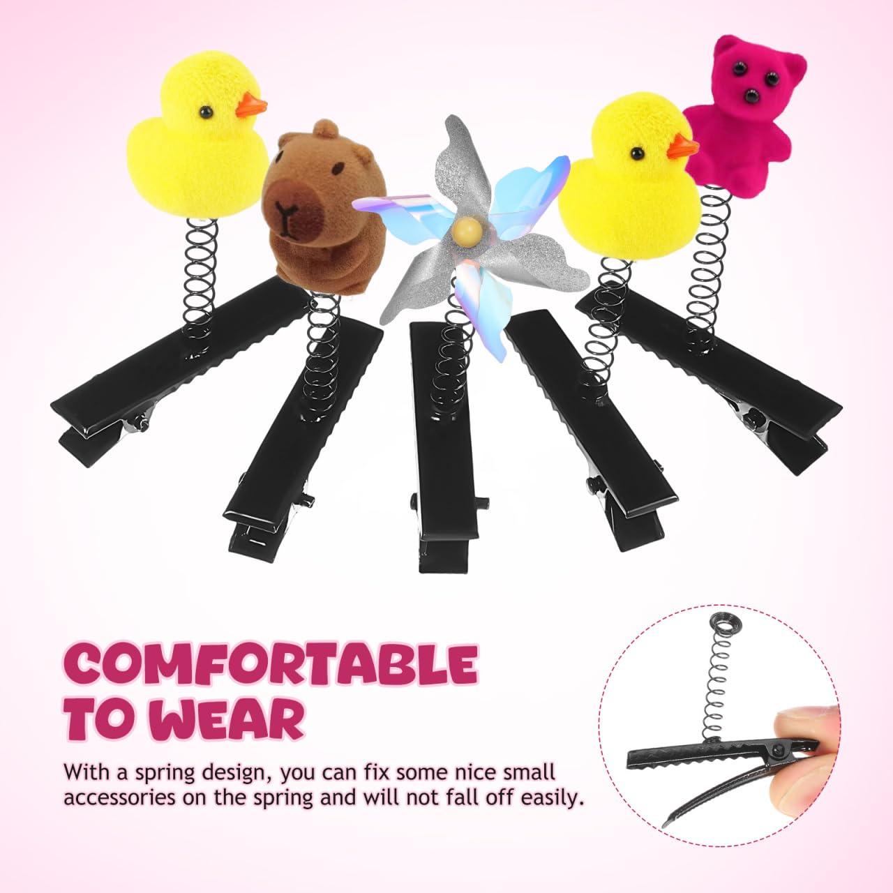 Clips de pico de pato DOITOOL - 100 piezas, metal negro