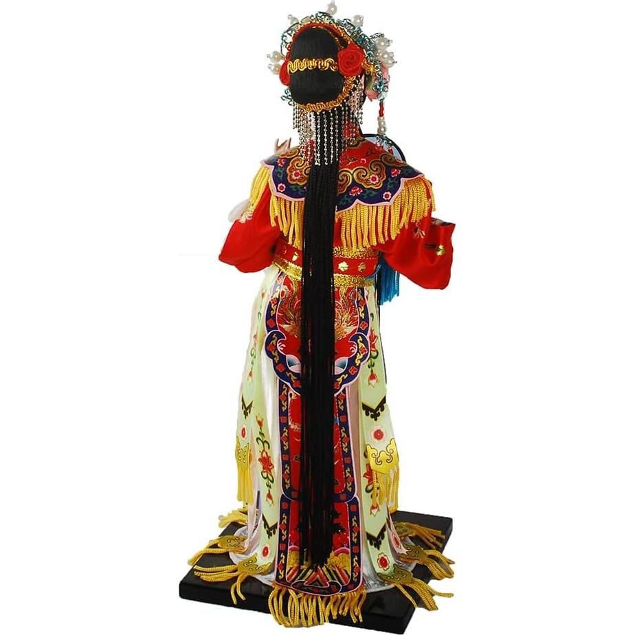 Muñeca China de Seda NW 1801 33x33x32.9 cm Artesanal