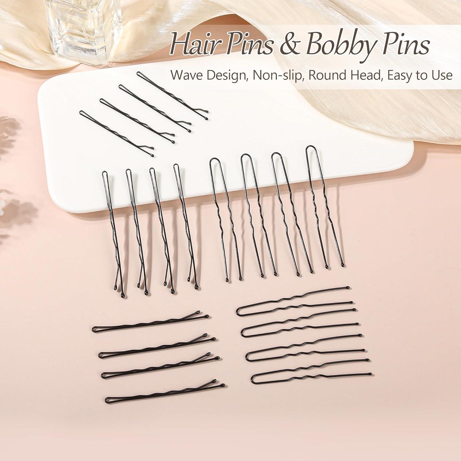 Conjunto de 250 Pinzas para el Cabello GBYMIUY - Variedad 5cm a 7cm