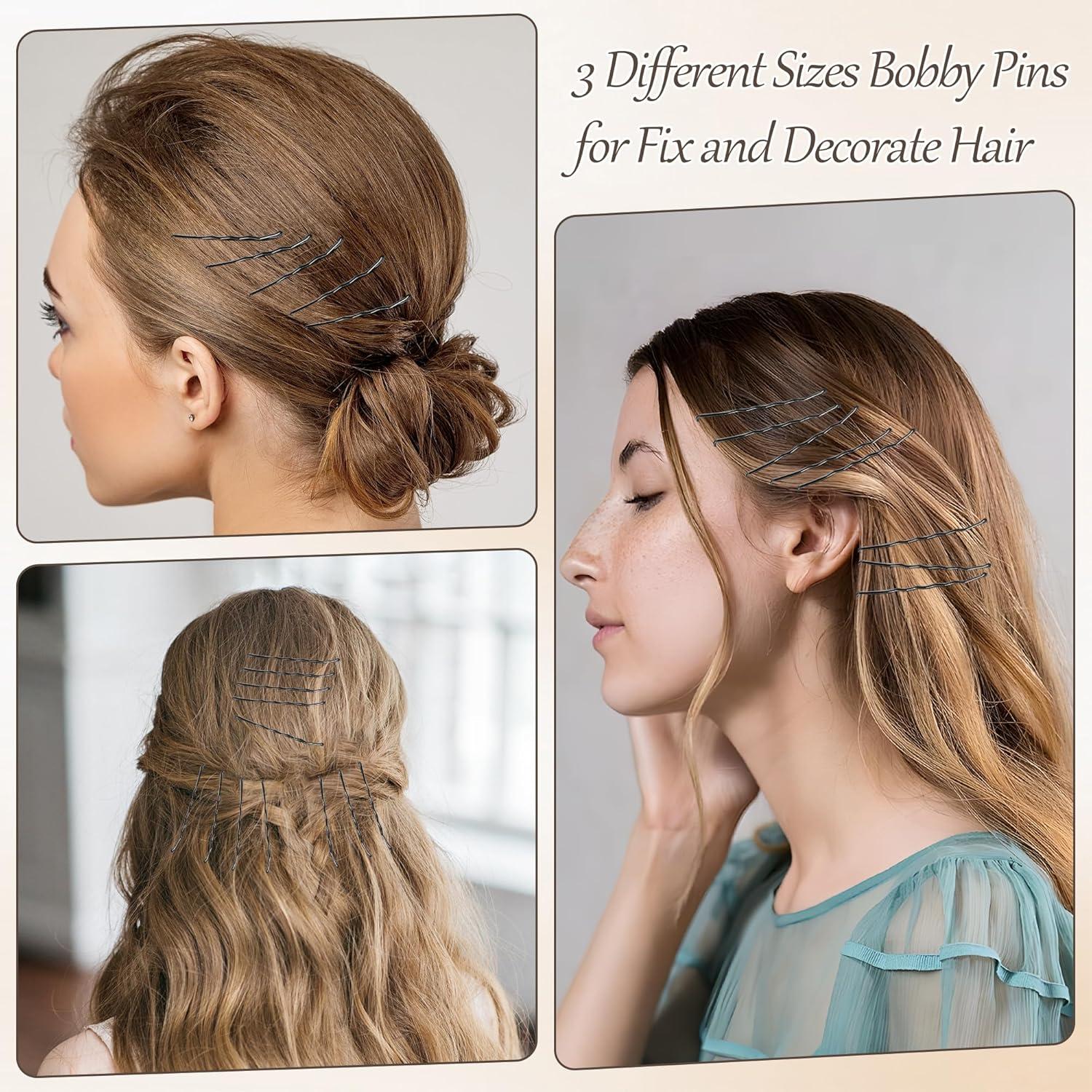 Conjunto de 250 Pinzas para el Cabello GBYMIUY - Variedad 5cm a 7cm