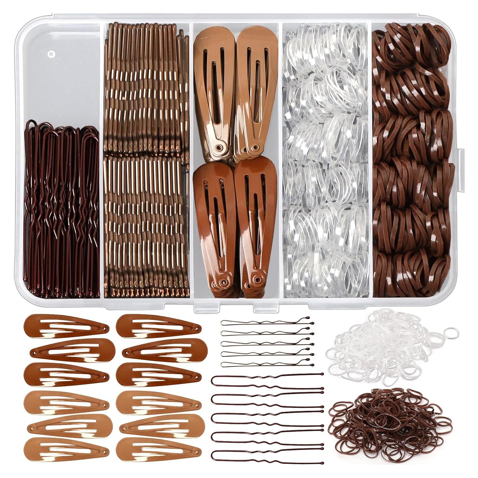 Juego de Horquillas Marrones MESTYOICR 320 Piezas Accesorios