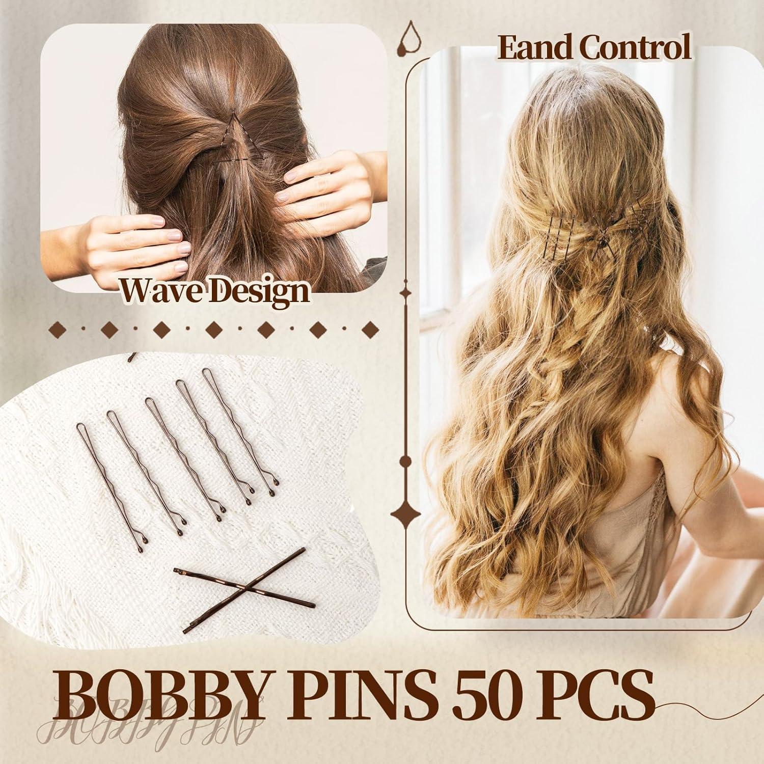 Juego de Horquillas Marrones MESTYOICR 320 Piezas Accesorios