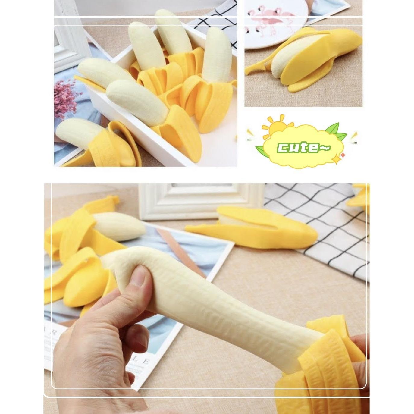 Juguete Antiestrés Plátano Apretable Dhjrefhhd 13.5cm