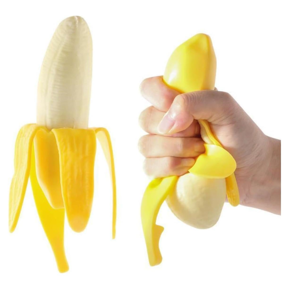 Juguete Antiestrés Plátano Falso YOYOSTORE 5.8x2.5 cm