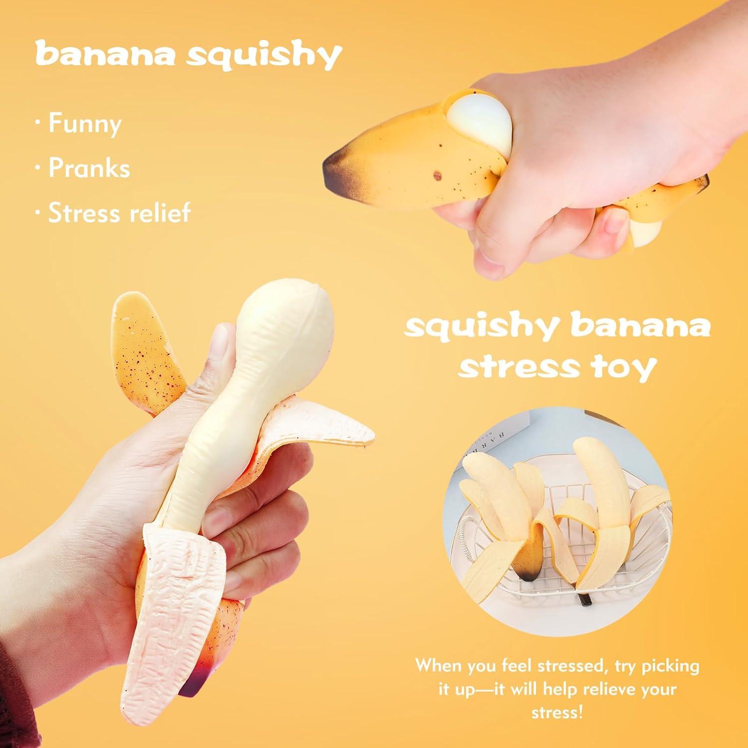 Juguete Antiestrés Squishy Plátano CNCBO 15 cm Aromatizado