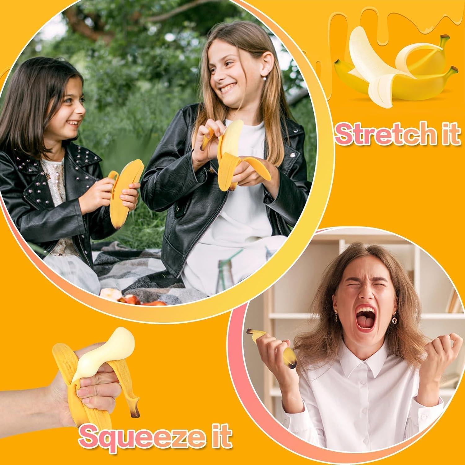 Juguete Squishies Plátano Anboor - Alivio Estrés 13.9 cm
