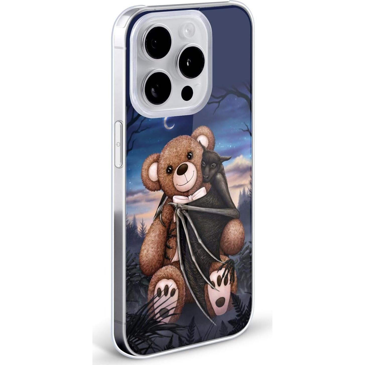 Funda Dura Licenciada Sarah Richter para iPhone 16 Plus - Oso de Peluche