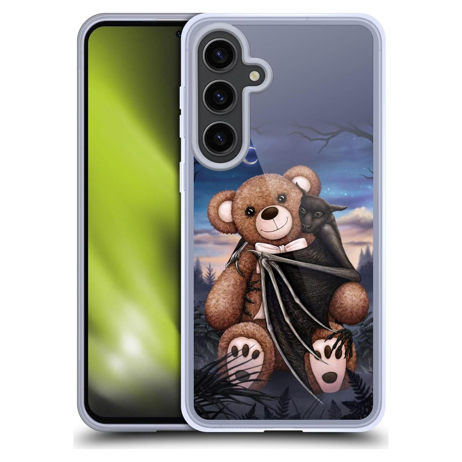 Carcasa de Gel Sarah Richter Osito Acurrucado para Samsung S24+