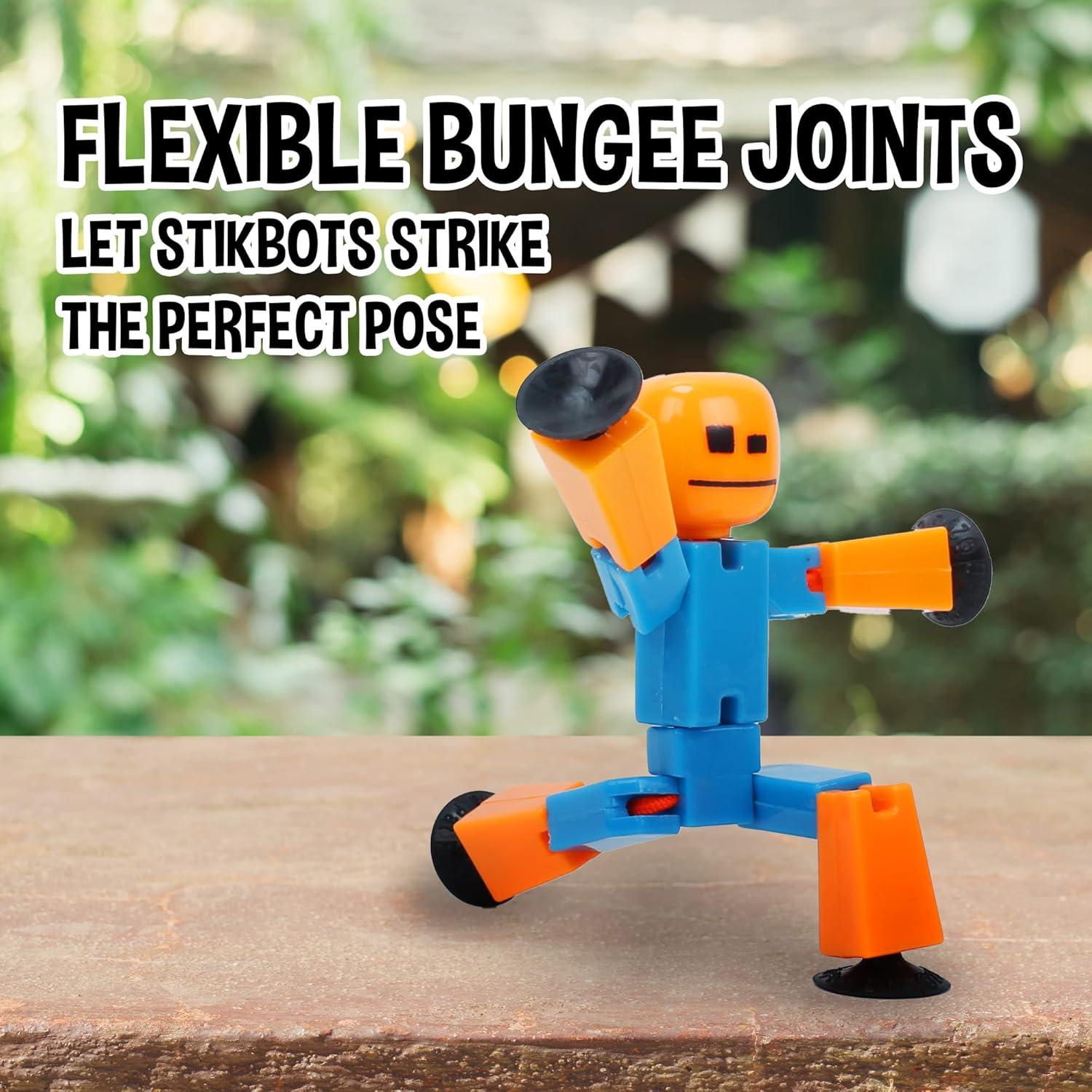 Paquete de 6 Figuras de Acción Stikbot Zing - Animación Stop Motion