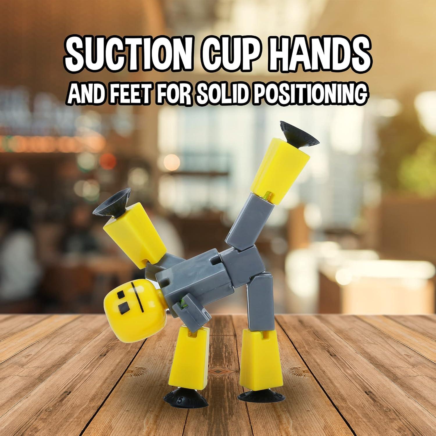 Paquete de 6 Figuras de Acción Stikbot Zing - Animación Stop Motion