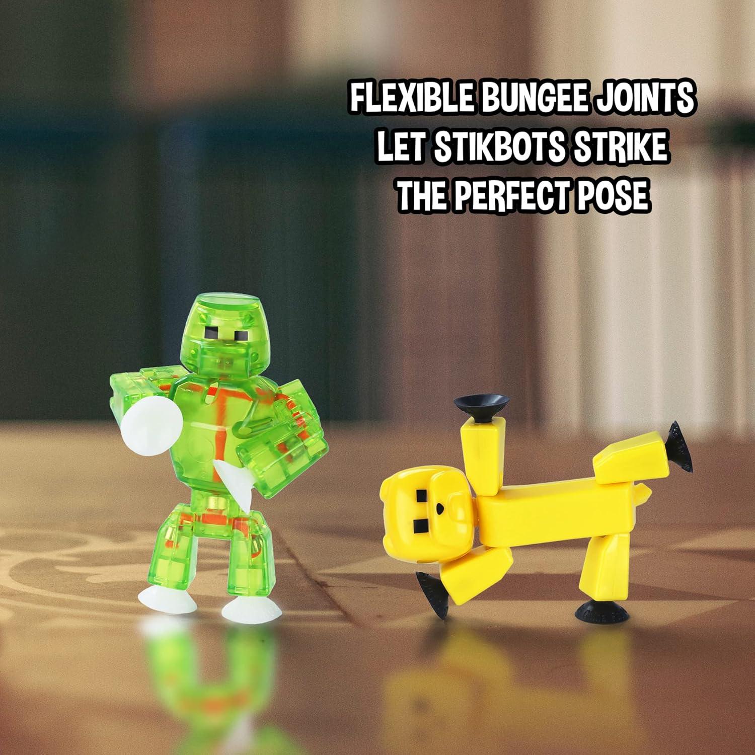 Stikbot Mascotas Zing - Paquete de 5 Figuras de Acción