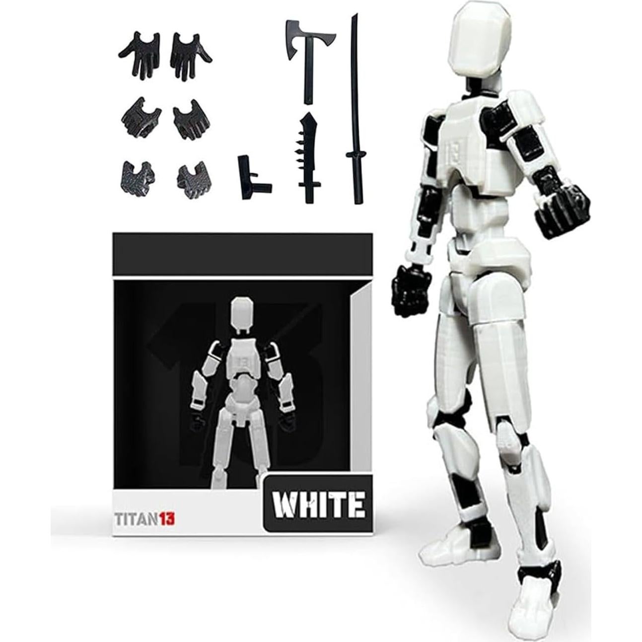 Conjunto de Figuras de Acción T13 - Robot Titan 13 - 6 Colores