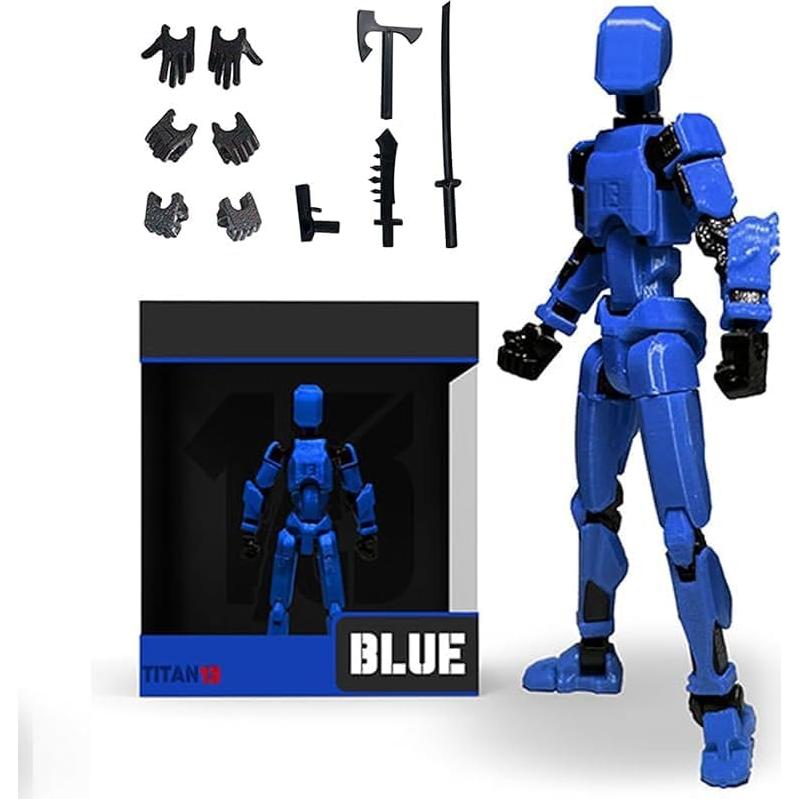 Conjunto de Figuras de Acción T13 - Robot Titan 13 - 6 Colores