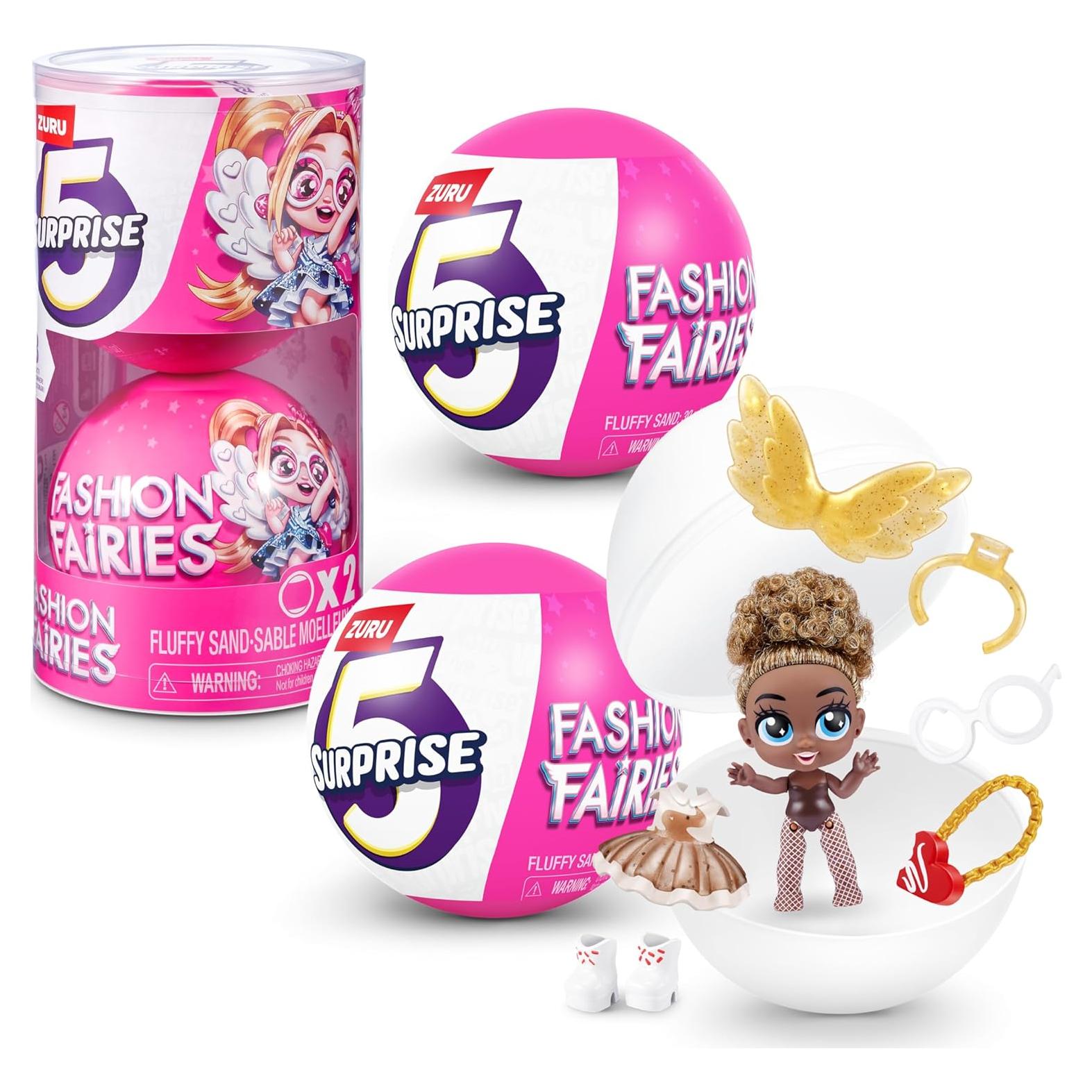 5 Sorpresa Hadas de Moda ZURU - Paquete de 2, 10.31 cm