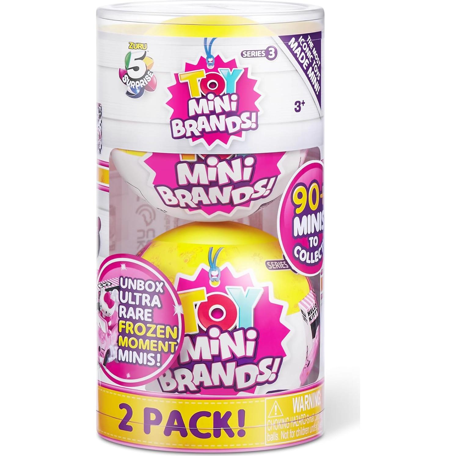 5 Sorpresa Juguete Mini Marcas ZURU Serie 3 - 2 Paquete