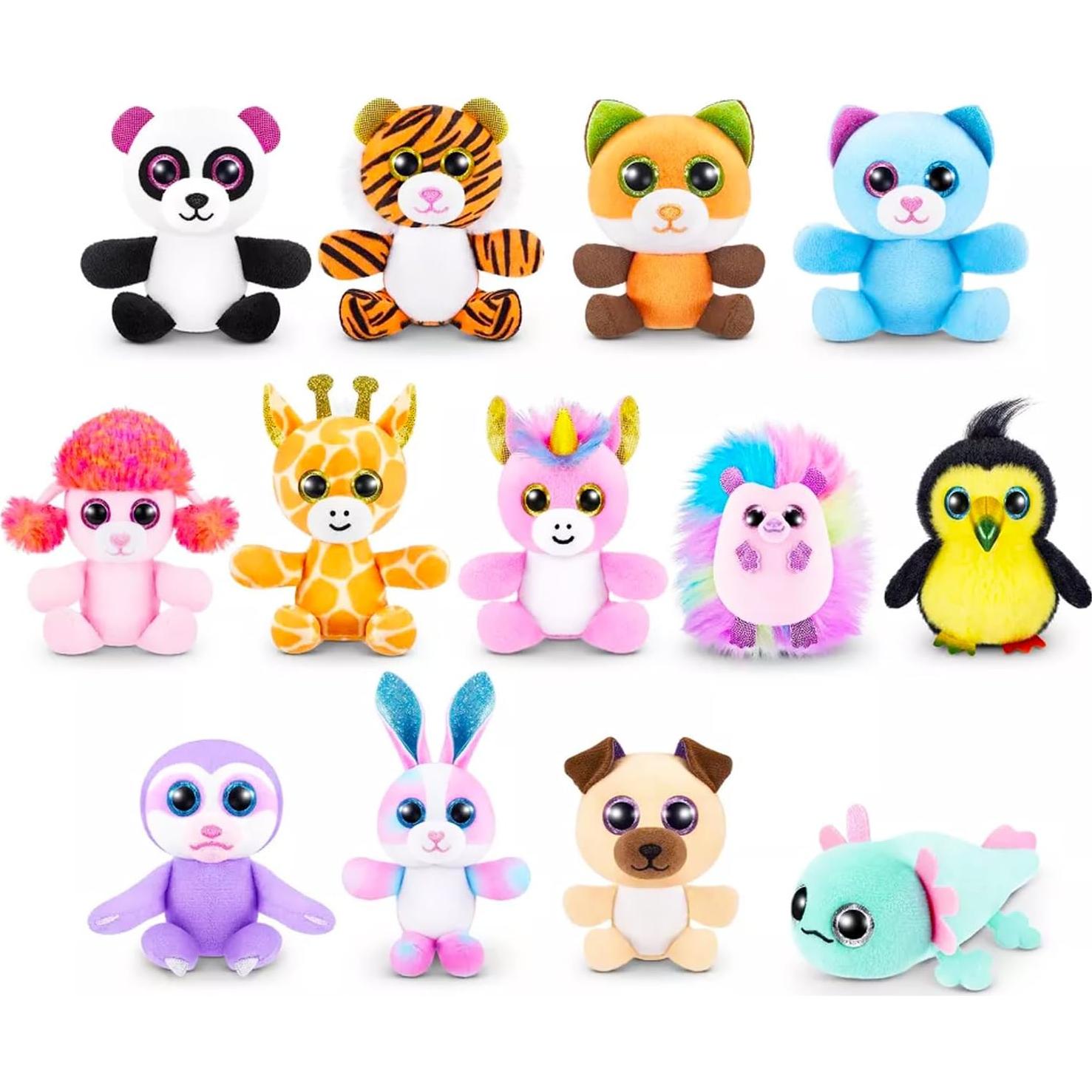 Zuru 5 Sorpresa Peluches Misteriosos Set con Stickers