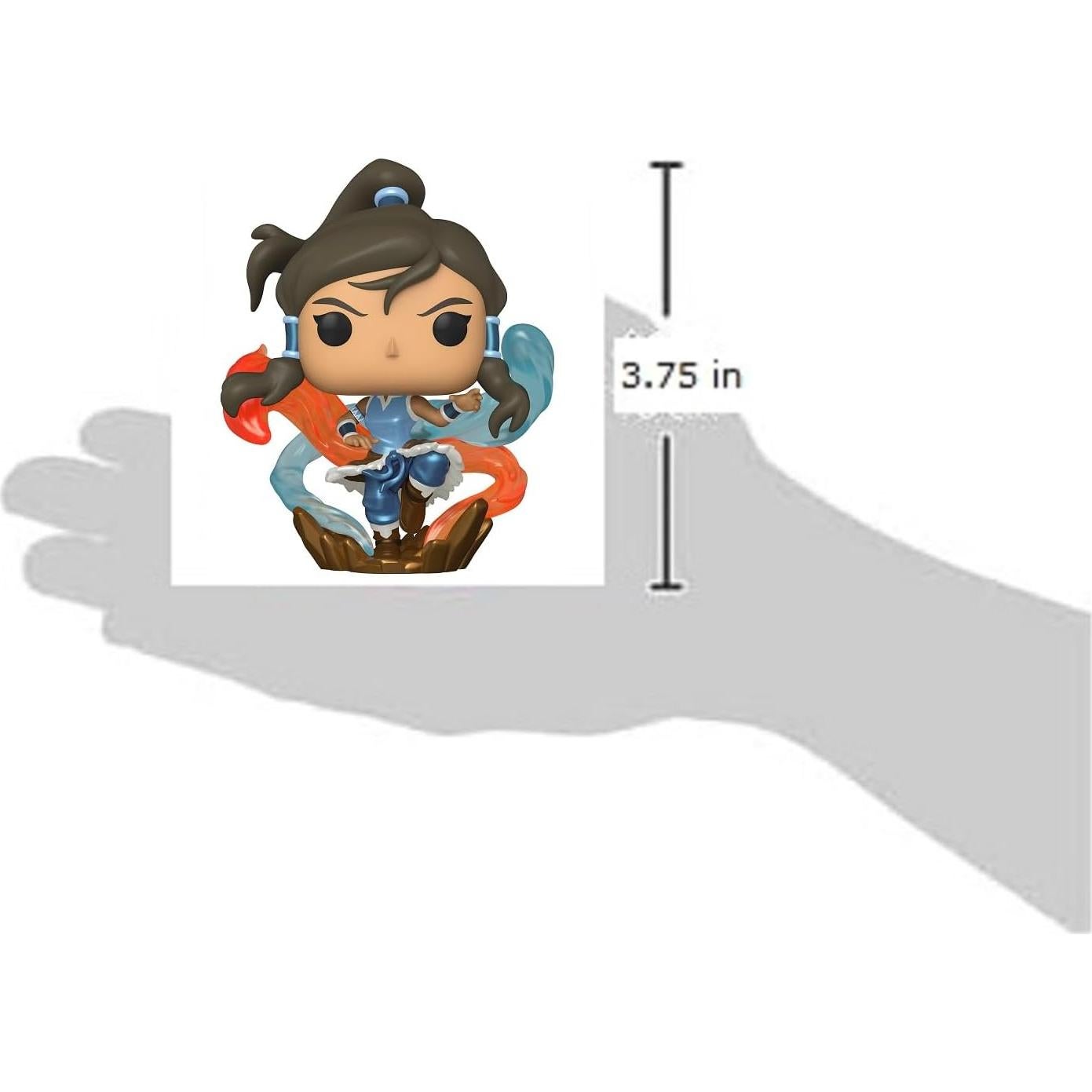 Figura de Vinilo POP! Funko La Leyenda de Korra - Korra Brilla en la Oscuridad