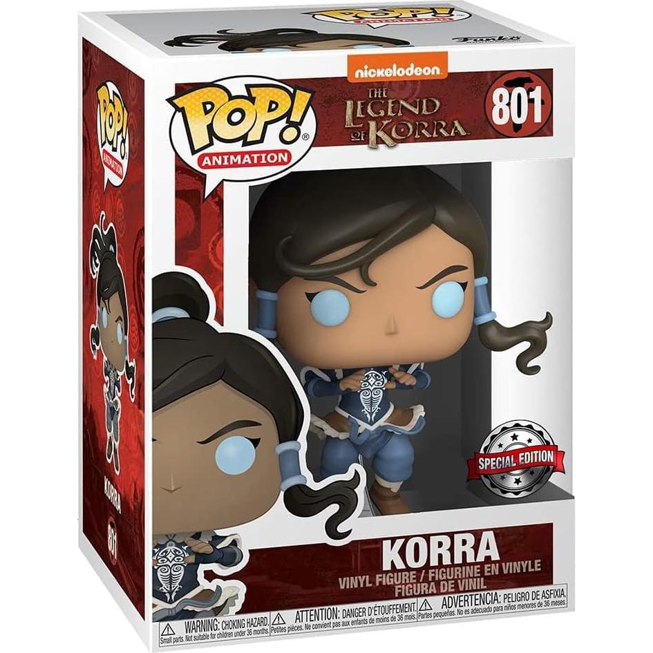 Figura de Vinilo Pop! Funko Korra Avatar 9.5 cm Edición Especial