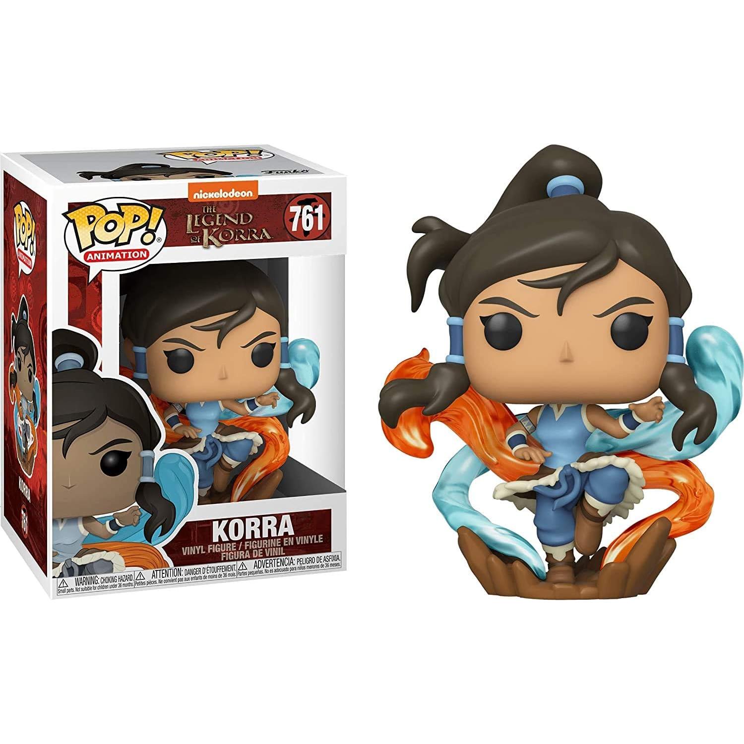 Figura de Vinilo POP Korra Funko 9.5 cm con Protector