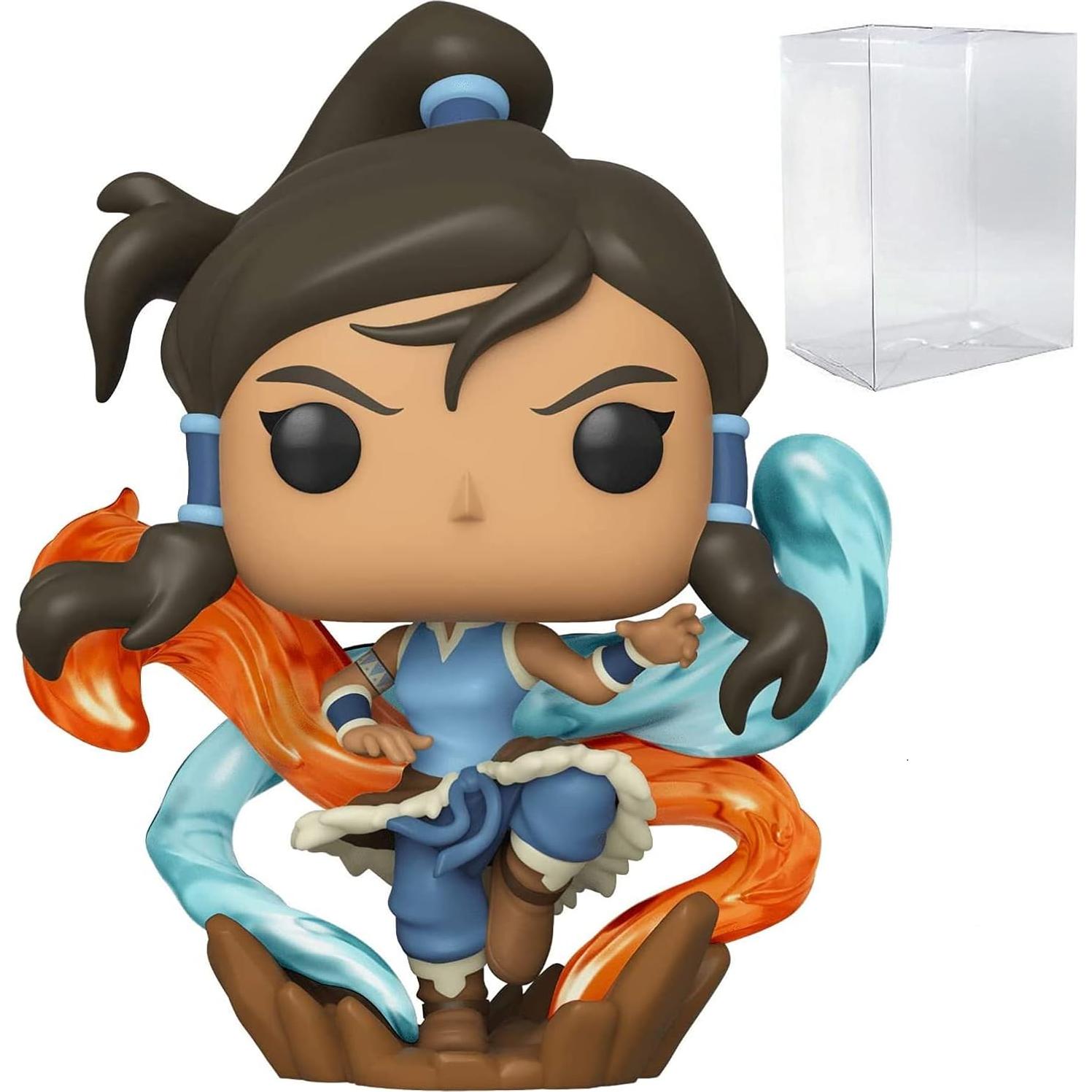 Figura de Vinilo POP Korra Funko 9.5 cm con Protector