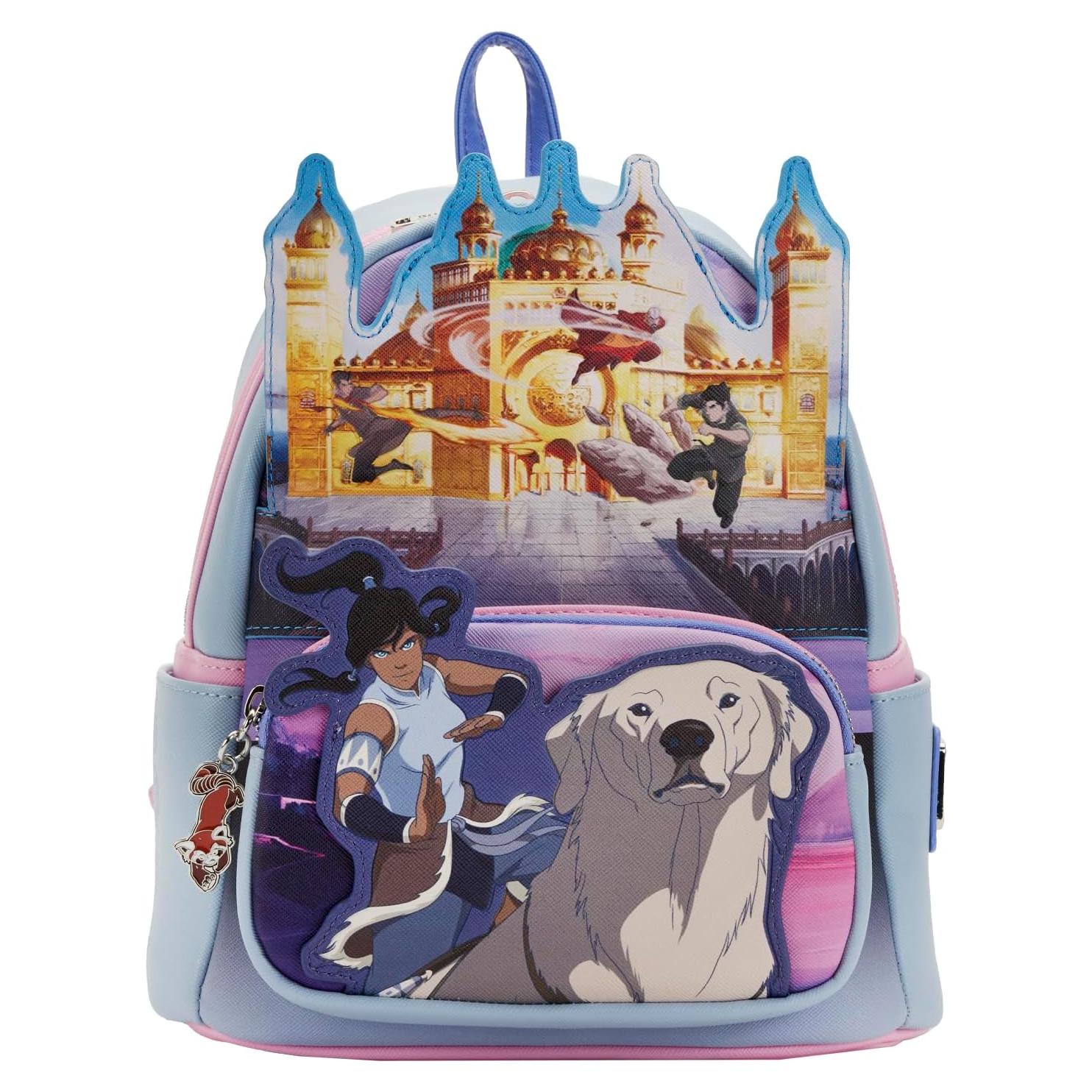 Mochila Mini Loungefly Korra Legend of Korra 22.86x11.43x26.67cm