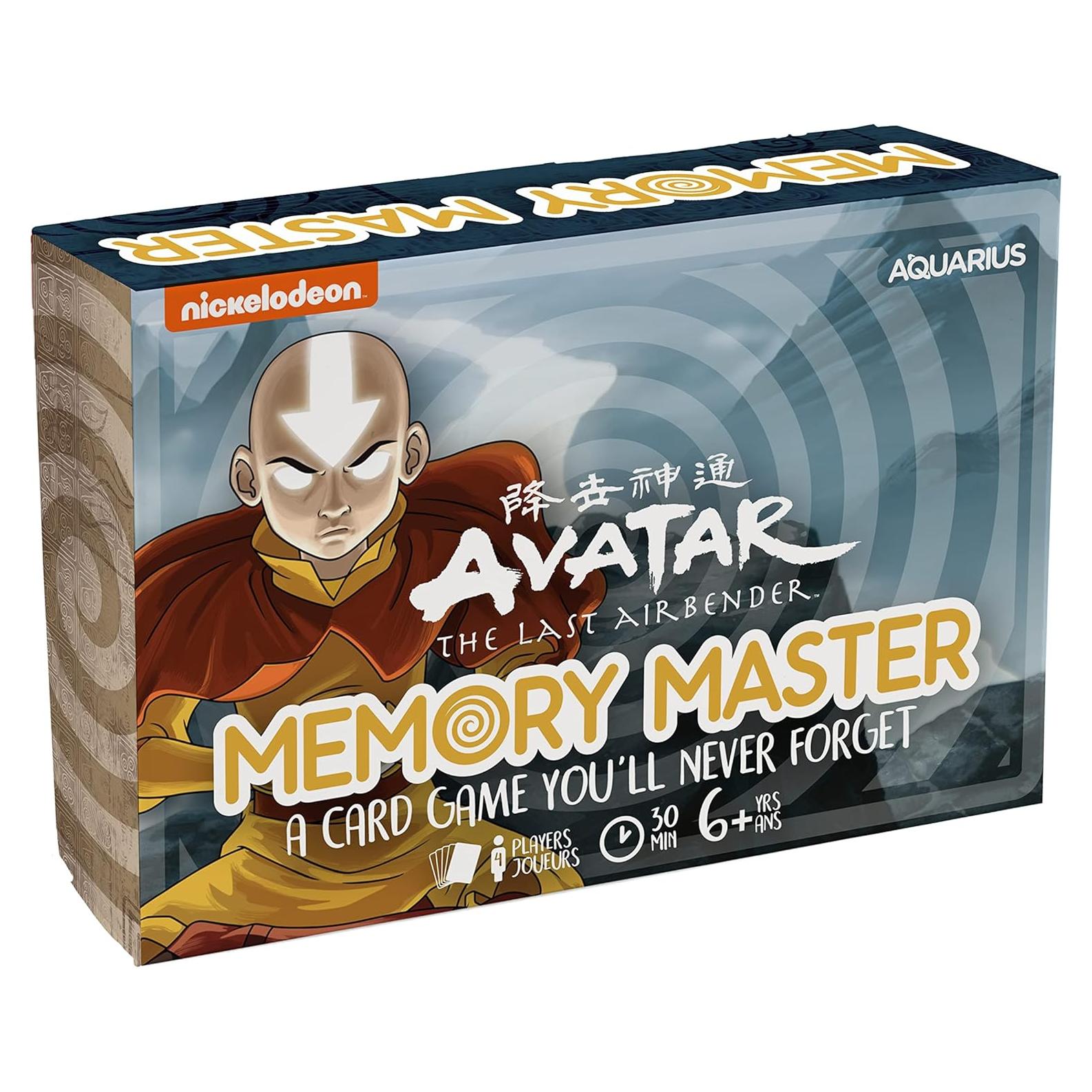 Juego de Cartas Memory Master AQUARIUS - Avatar La Leyenda de Aang