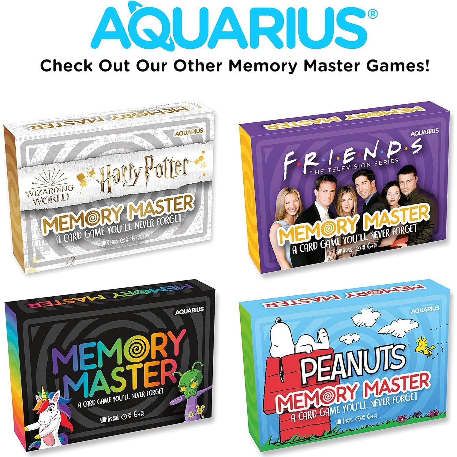 Juego de Cartas Memory Master AQUARIUS - Avatar La Leyenda de Aang