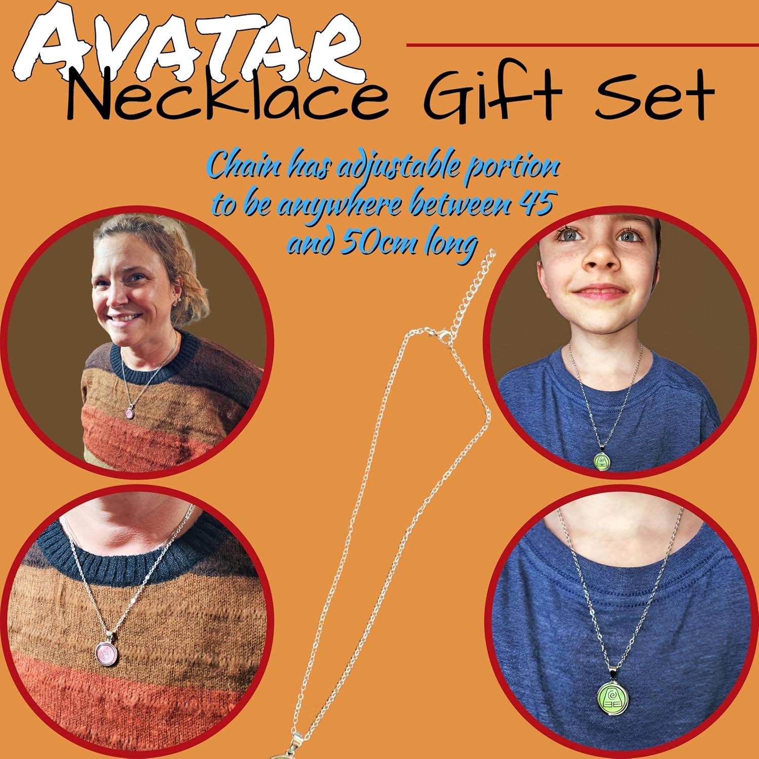 Conjunto de Collar Ajustable 4 Elementos Avatar Edgell House