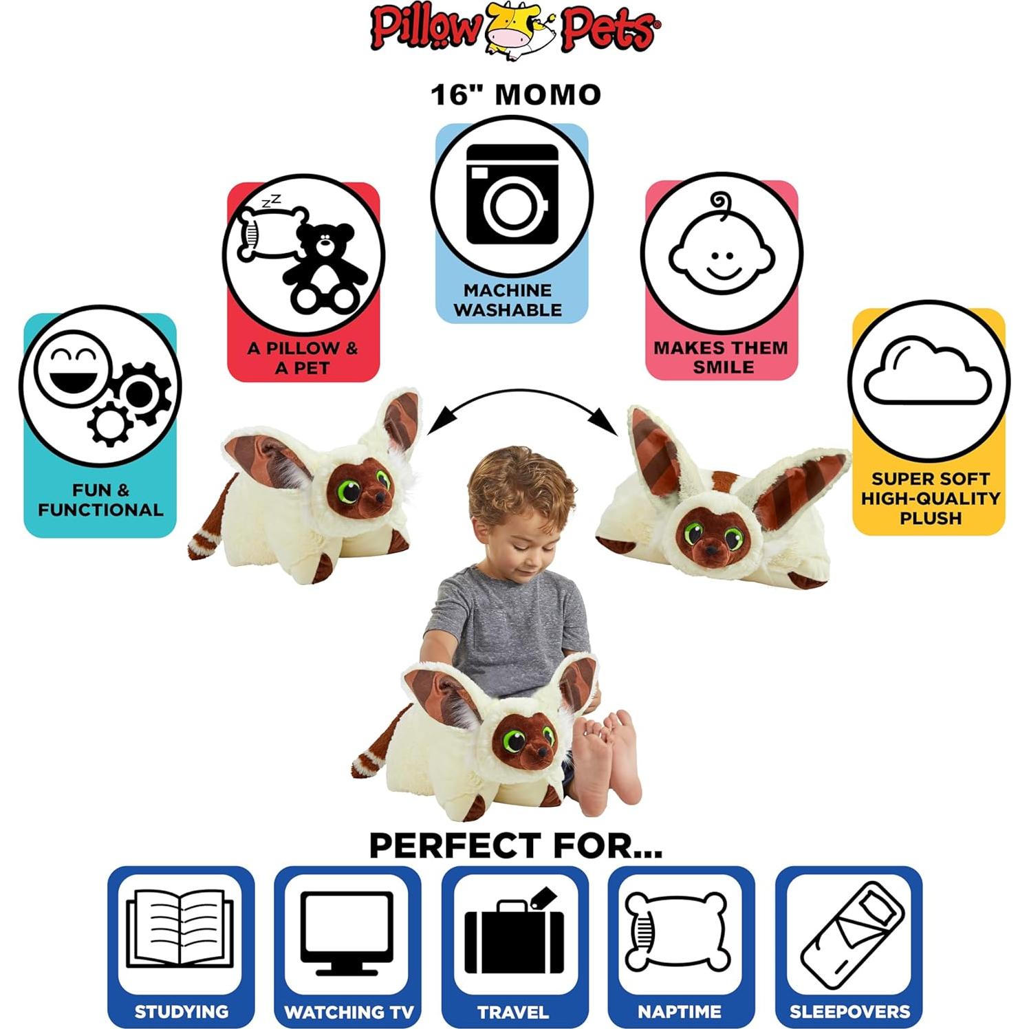 Pillow Pets Momo 40 cm Peluche Nickelodeon Avatar