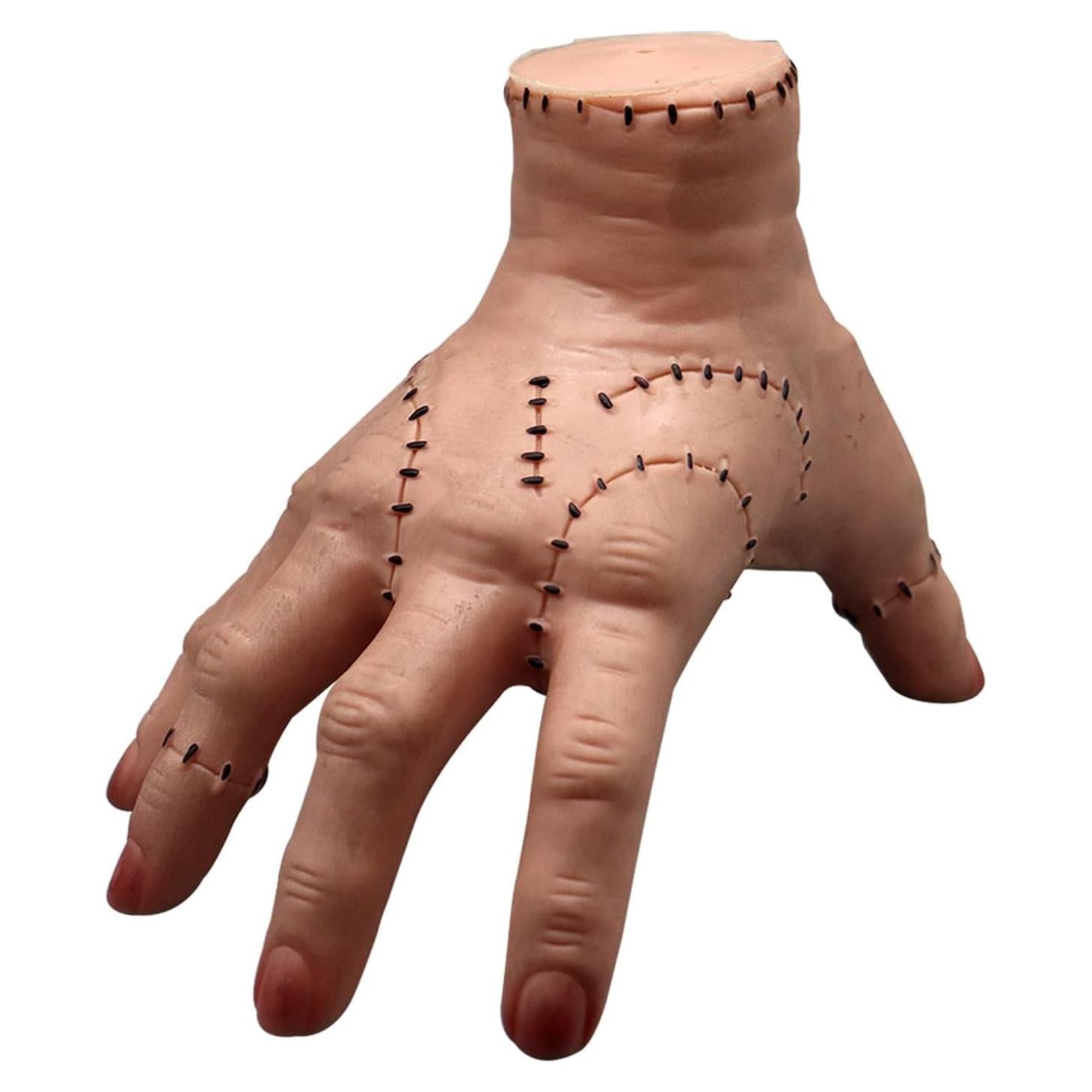 Prop Mano Miércoles Addams Cosplay Halloween 12.7cm