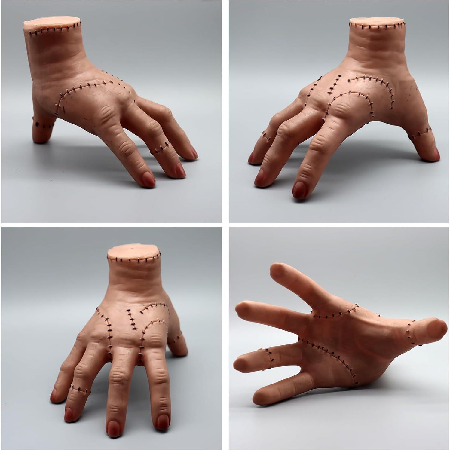 Prop Mano Miércoles Addams Cosplay Halloween 12.7cm