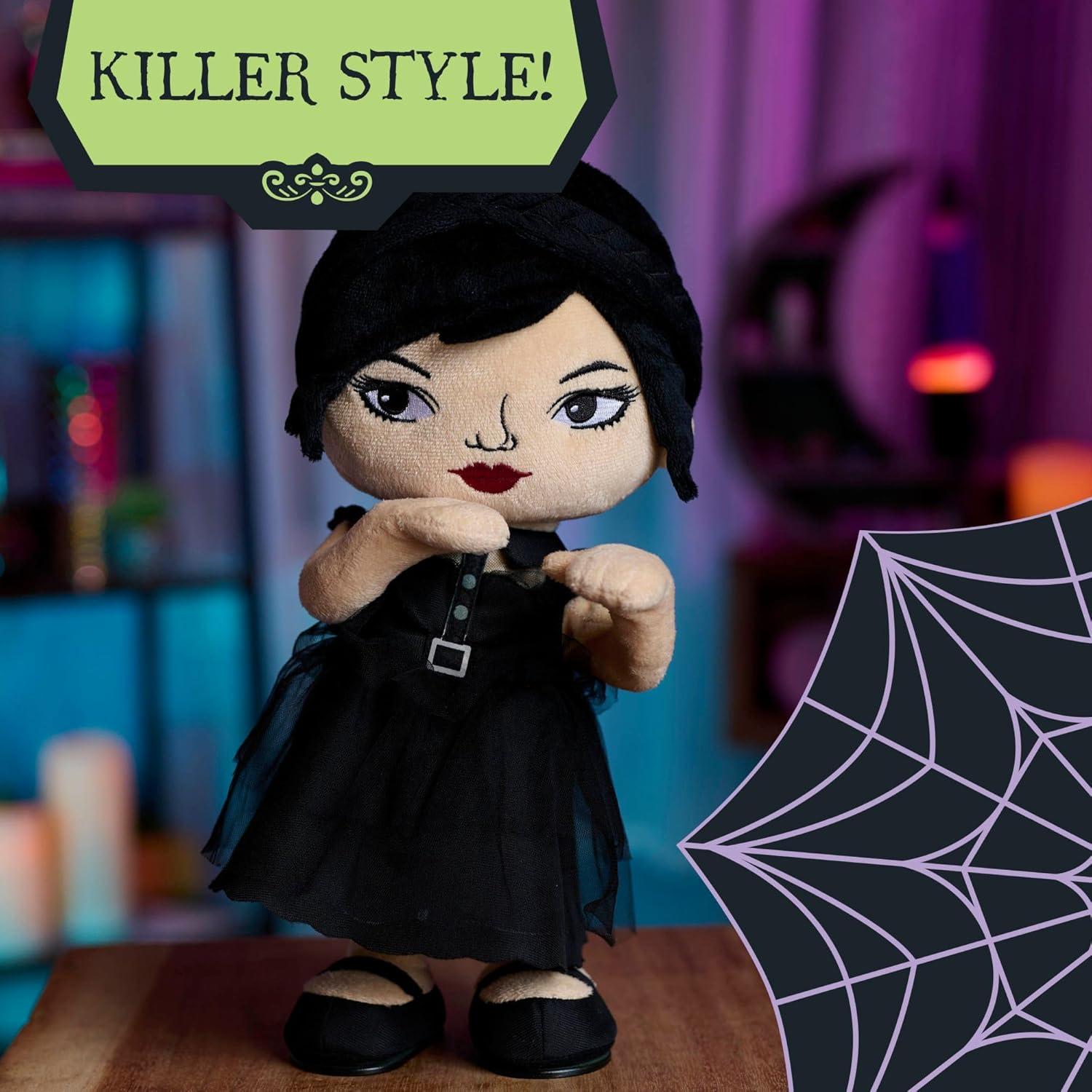 Muñeca de Peluche Bailarina Miércoles Just Play 31.75 cm