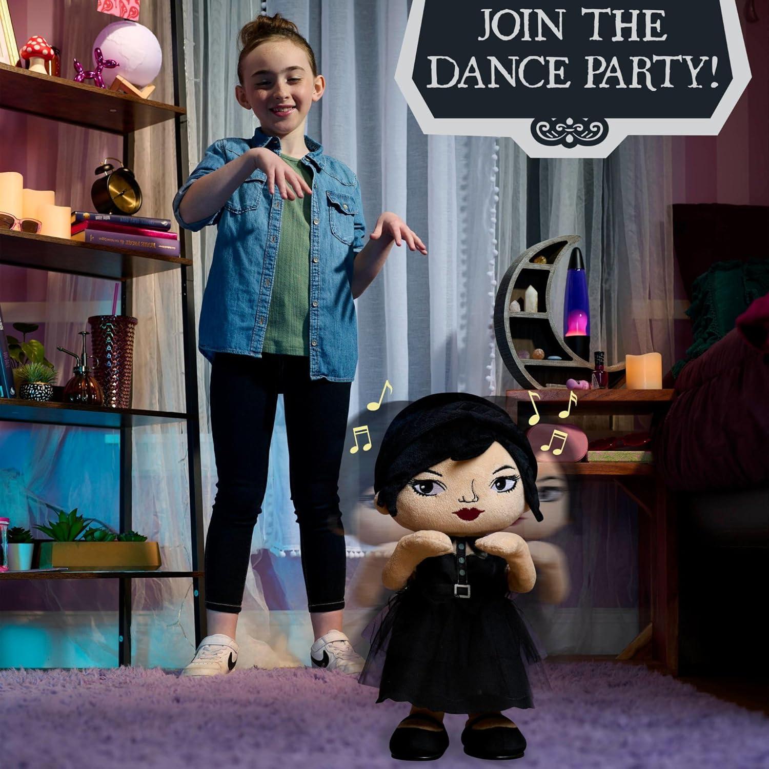 Muñeca de Peluche Bailarina Miércoles Just Play 31.75 cm