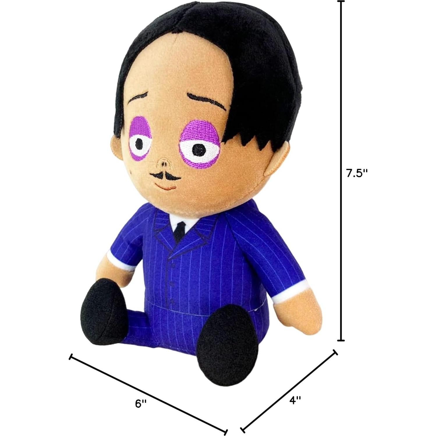 Muñeco de Peluche Gomez Addams 19 cm - Gran Entretenimiento Oriental