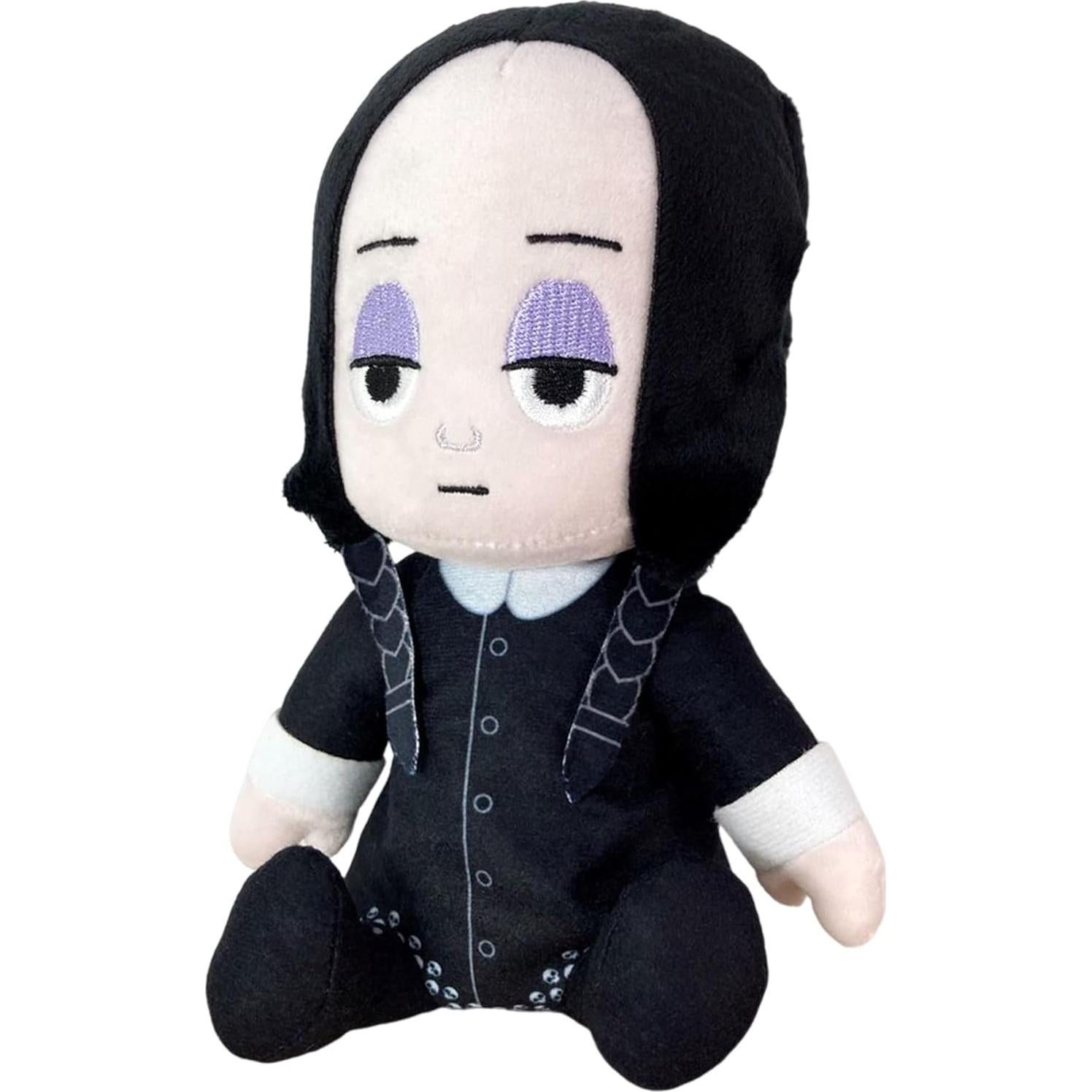Muñeca de Peluche Miércoles Addams 19 cm Gran Entretenimiento