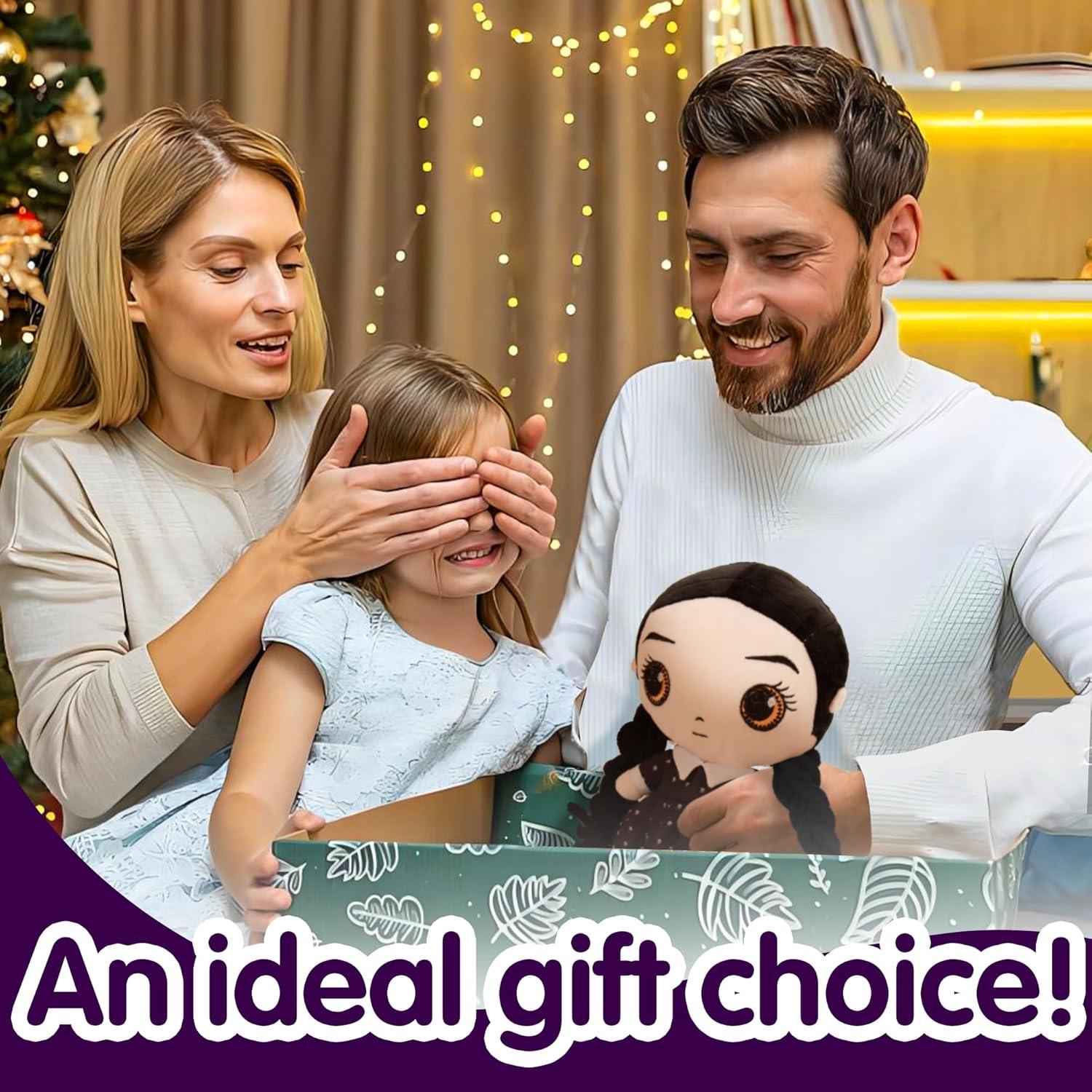 Muñeca de Peluche Rugvan 25 cm con 3 Vestidos para Niños