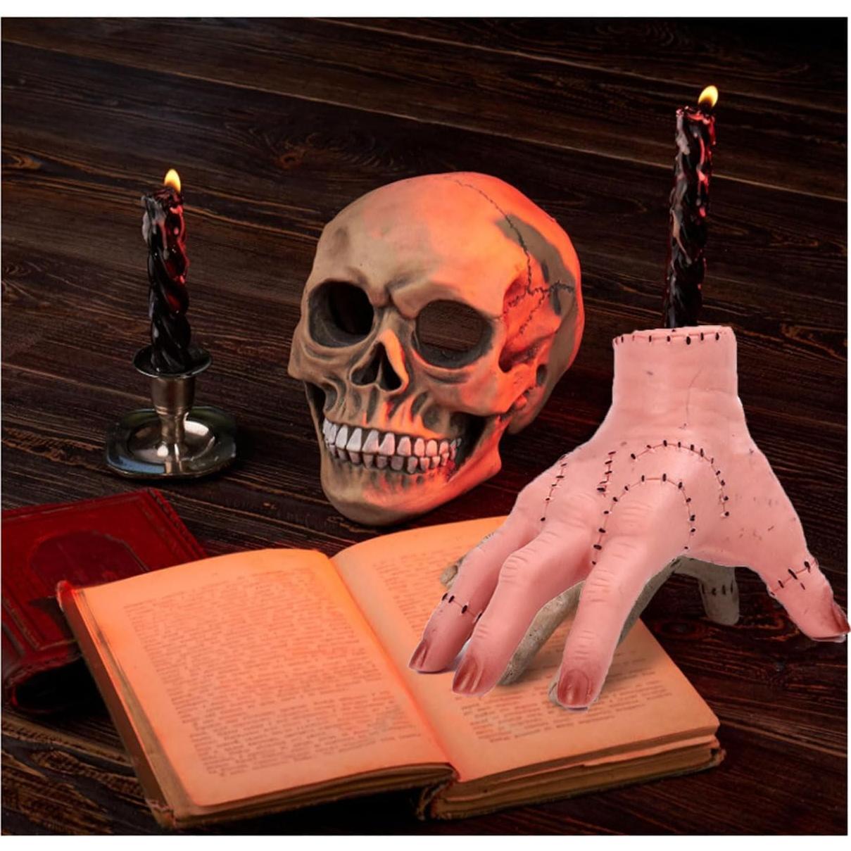 Mano Cortada de Silicona FULIXIHA para Halloween - 1 Unidad