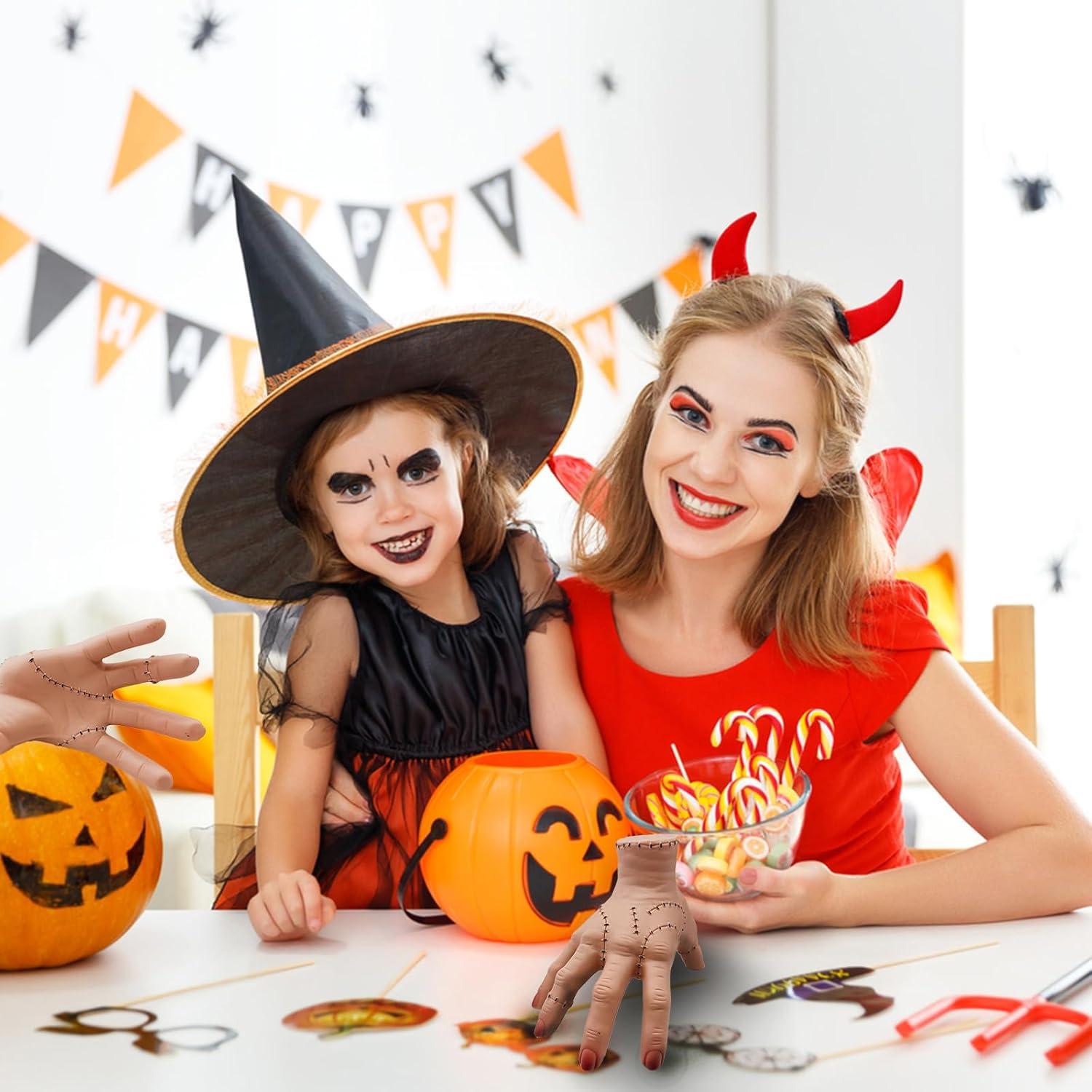 Mano Falsa de Cosplay Addams 1:1 - Decoración Halloween